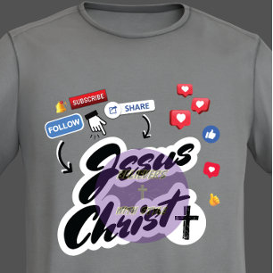 Camiseta Redes sociais - Cristão