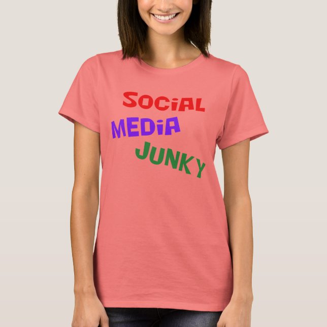 Camiseta Redes sociais - Junky (Frente)