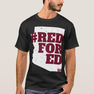 Camiseta REDFORED Arizona Teacher Protest Campaign Educator