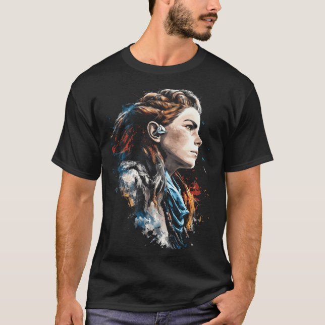 Camiseta RedHaired Huntress Arrow of the Wild Machines frie (Frente)