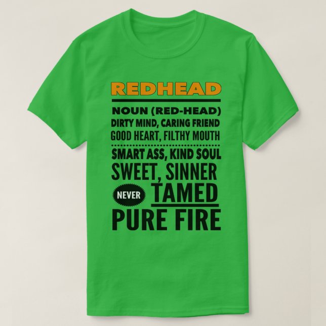 CAMISETA REDHEAD 7 (Frente do Design)