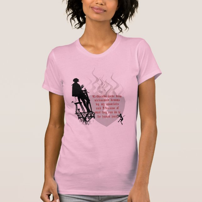 CAMISETA REDHEAD E O T-SHIRT DAS CITAÇÕES DO DIABO (Frente)