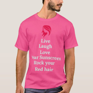 Camiseta Redhead Hair Quote Funny Humour Saying 1