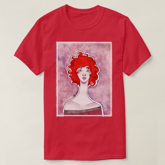 Camiseta Redhead Love 2 (Frente do Design)