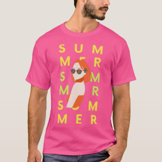 Camiseta Redhead Summer Time Divertir