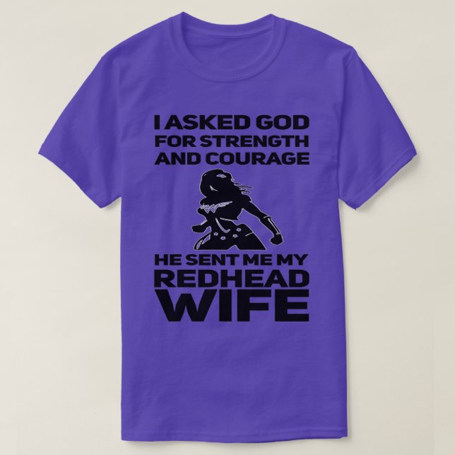 CAMISETA REDHEAD WIFE 1 (Frente do Design)
