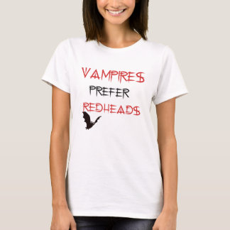 Camiseta redheads do orefer dos vamoires