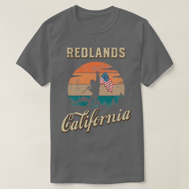 Camiseta Redlands California (Frente do Design)