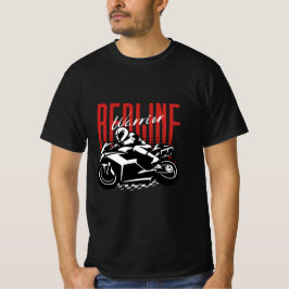 Camiseta Redline Warrior: Camisa-T de Pilotagem de Motomoto