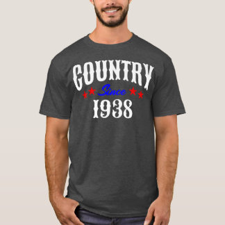 Camiseta Redneck 84 Year Old Nascer em 1938 Country Music 8