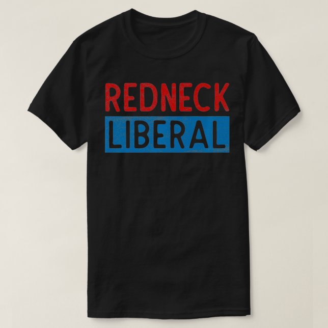 Camiseta Redneck Liberal Premium (Frente do Design)