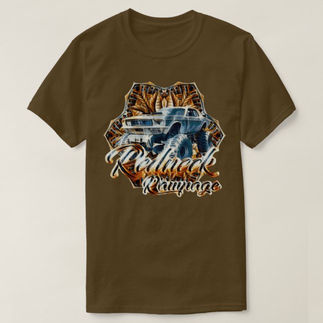 Camiseta Redneck rampage (Frente do Design)
