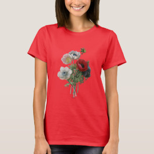 Camiseta Redoute: Anêmona, 1833