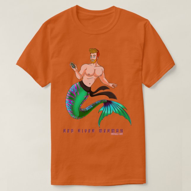 Camiseta Redrivermerman da Comissão 2021 3 (Frente do Design)