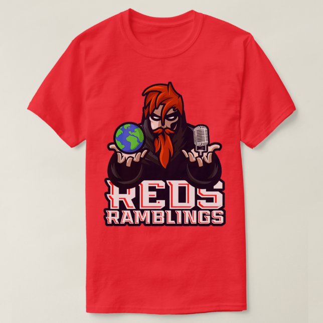 Camiseta Reds Ramblings (Frente do Design)