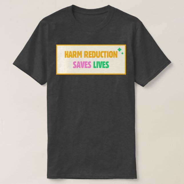 Camiseta Redução de Danos Salva Vidas (Frente do Design)