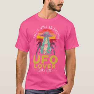 Camiseta Redução De Espaço Ufo Alienígena