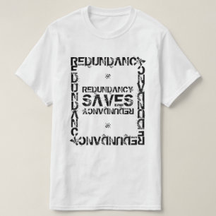 Camiseta Redundancy nerd piada v2