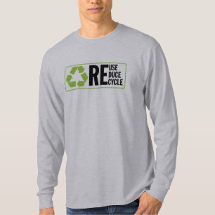 Camiseta Reduza o reciclar reusar
