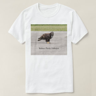 Camiseta Reduzir a poluição do plástico