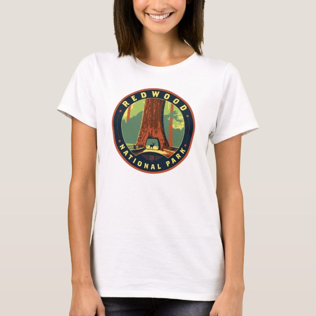 Camiseta Redwood National Park (Frente)