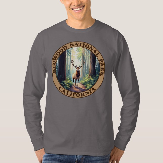 Camiseta Redwood National Park California (Frente)