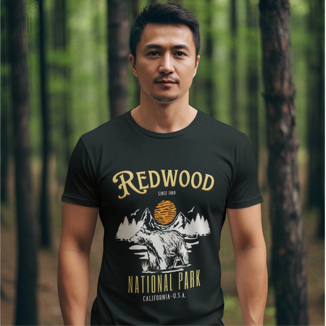 Camiseta Redwood National Park California (Criador carregado)