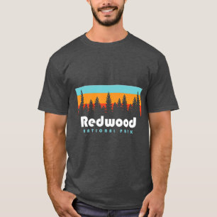 Camiseta Redwood National Park California Retro Vintage