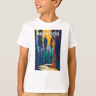 Camiseta Redwood National Park California Vintage