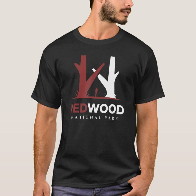 Camiseta Redwood National Park Love To Visitar American Nat (Frente)
