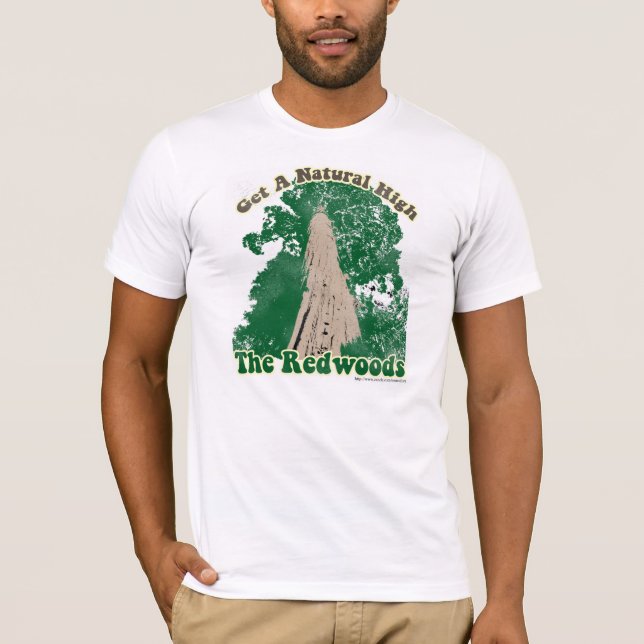 Camiseta Redwood Natural High T-shirt (Frente)
