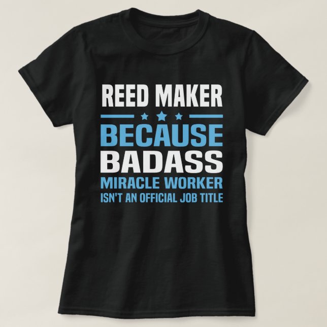 Camiseta Reed Maker (Frente do Design)