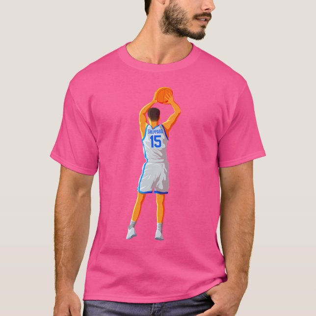 Camiseta Reed Sheppard - Houston Rockets Basquete (Frente)