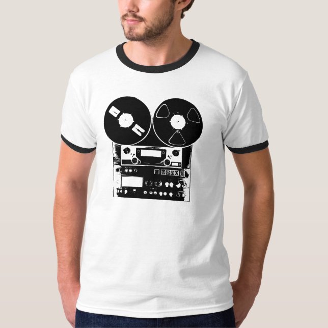 Camiseta reel2reelblk (Frente)