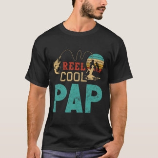 Camiseta Reel Cool Pap Fishing Father’s Day Gift For Fisher