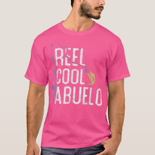 Camiseta Reel Legal Abuelo Vintage Engraçada Arco De Pesca