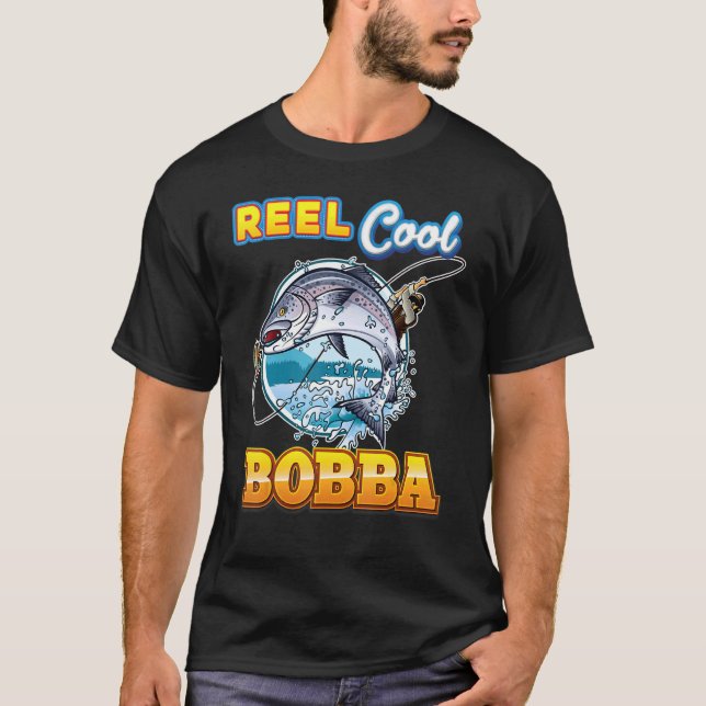 Camiseta Reel Legal Bobba Pai de pesca Dia Pai Pai (Frente)