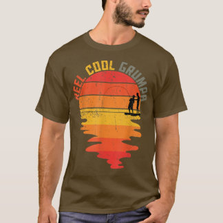 Camiseta Reel Legal Grumpa Funny Dia de os pais Pai Pescado