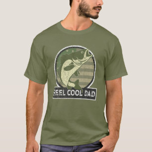 Camiseta Reel Legal Pai Americano Pavilhão Reel Bass Vi