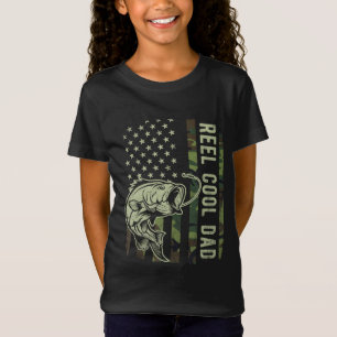 Camiseta Reel Legal Pai Camouflage American Flag Da Padre