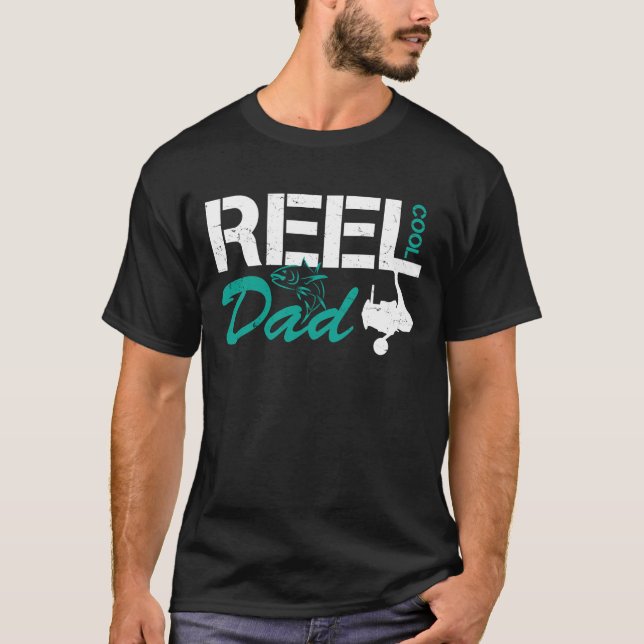 Camiseta Reel Legal Pai - Ideia do Presente do Pescador (Frente)