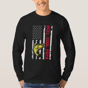 Camiseta Reel Legal Papa Dia de os pais de pesca Pai
