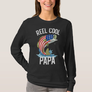 Camiseta Reel Legal Papa Dia de os pais de pesca Piada amer