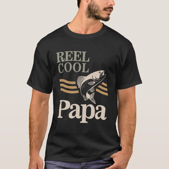 Camiseta Reel Legal Papa - Padre e Avô Presentes (Frente)