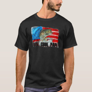 Camiseta Reel Legal Papa Vovô Pesca Pai Pais