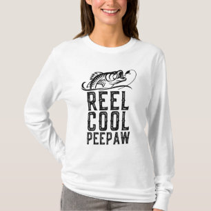 Camiseta Reel Legal Peepaw Pesca Funny Avô Gift Cristo