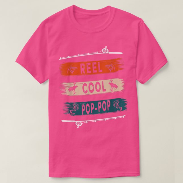 Camiseta Reel Legal Pop Pescador Engraçado Chá de Pesca (Frente do Design)