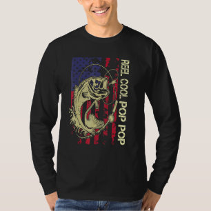 Camiseta Reel Legal Pop Pop da América Bandeira Pais De Pes