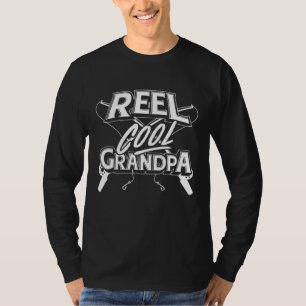 Camiseta Reel Legal Vovô Pescaria Vovô Dia de os pais Gi