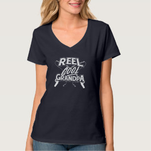 Camiseta Reel Legal Vovô Pescaria Vovô Dia de os pais Gi
